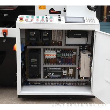 Automatic cardboard industrial flute laminating machine